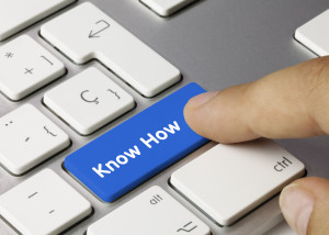 Know How tastatur. Finger